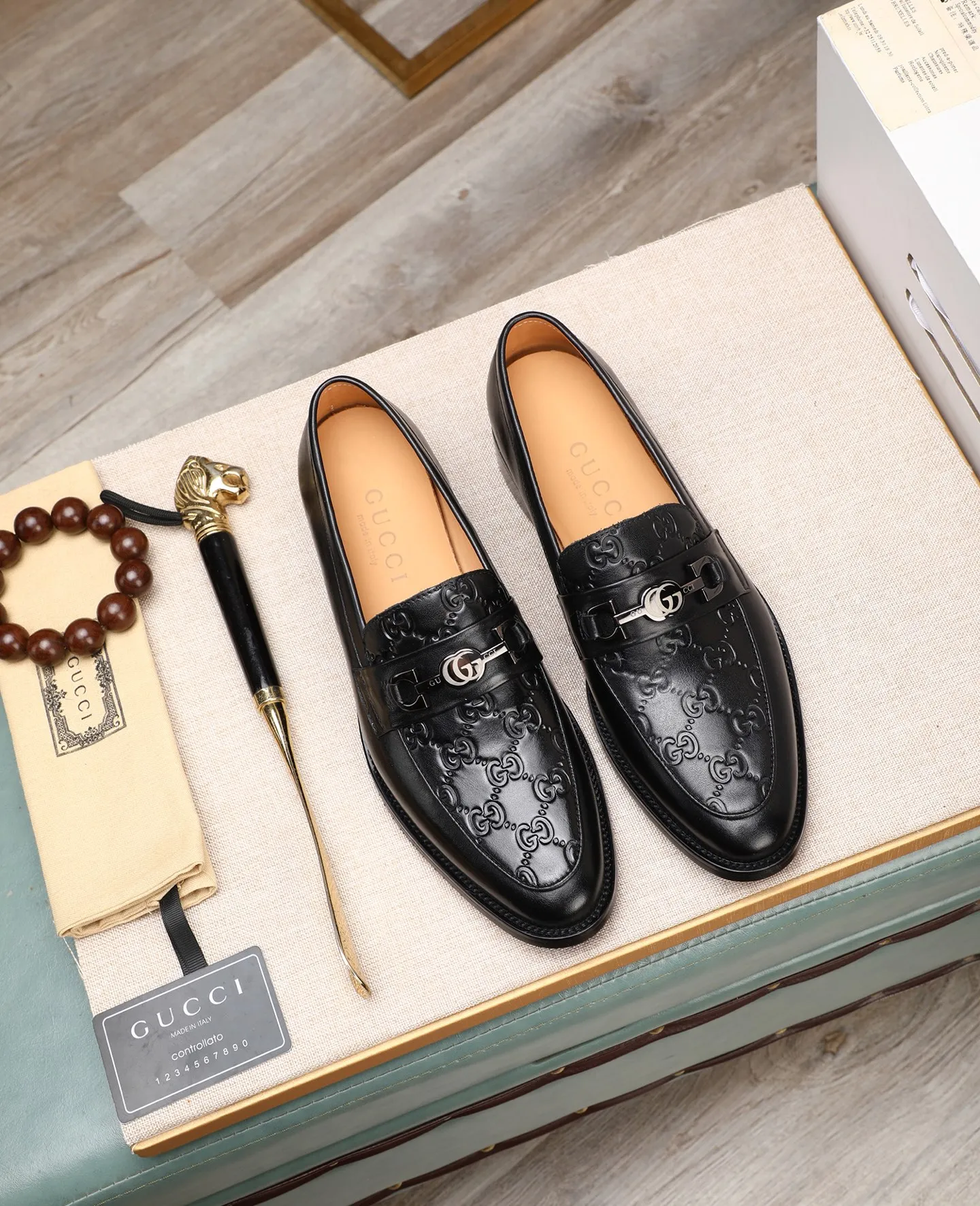 Men's shoes 💰520 📛📛Original (water-dyed cow lining) GUCCI official website formal shoes🌀 Italian 🇮🇹Imported cowhide➕Top imported water-dyed cowhide lining💋Finely handmade Original bottom, the real thing looks better when photographed in person Standard size 38-44